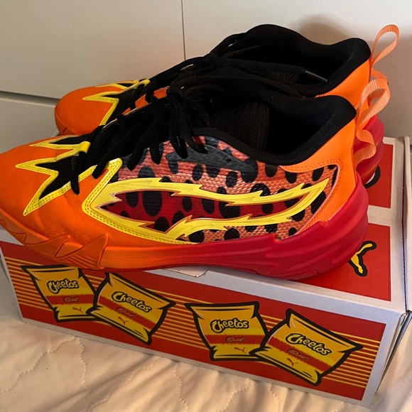 Puma Scoot Zeros Cheetos tennis shoes - Picture 5 of 6